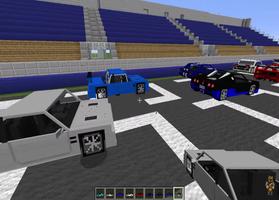 Sport Car Mech Mod Minecraft Affiche