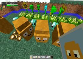 Plant vs 2 Mod Minecraft Pe постер
