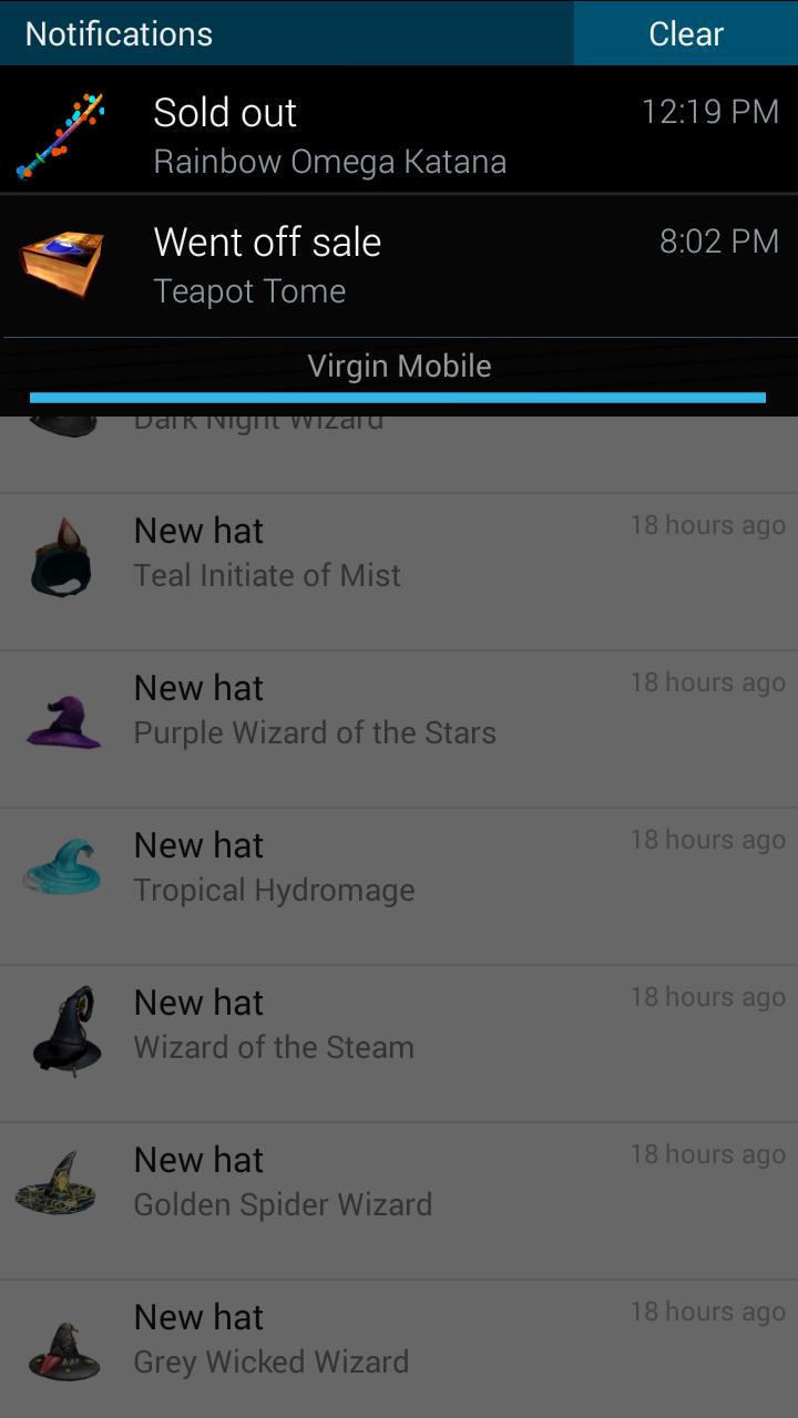 Roblox Item Notifier For Android Apk Download - roblox new hat notifier roblox Roblox Item Notifier For Android Apk Download - roblox new hat notifier roblox