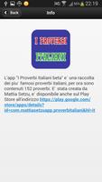 I Proverbi Italiani اسکرین شاٹ 1