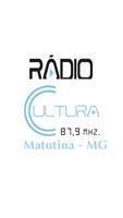 Rádio Cultura FM Matutina - MG ポスター