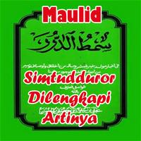 Kitab Maulid Simtudduror Dan Terjemahannya poster