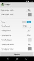 Sectors Watch Face capture d'écran 2
