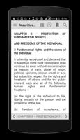 1 Schermata Mauritius Constitution