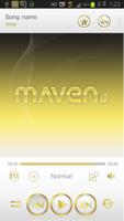 MAVEN Player Gold(White) Skin capture d'écran 2