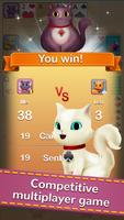 Solitaire Cats Affiche