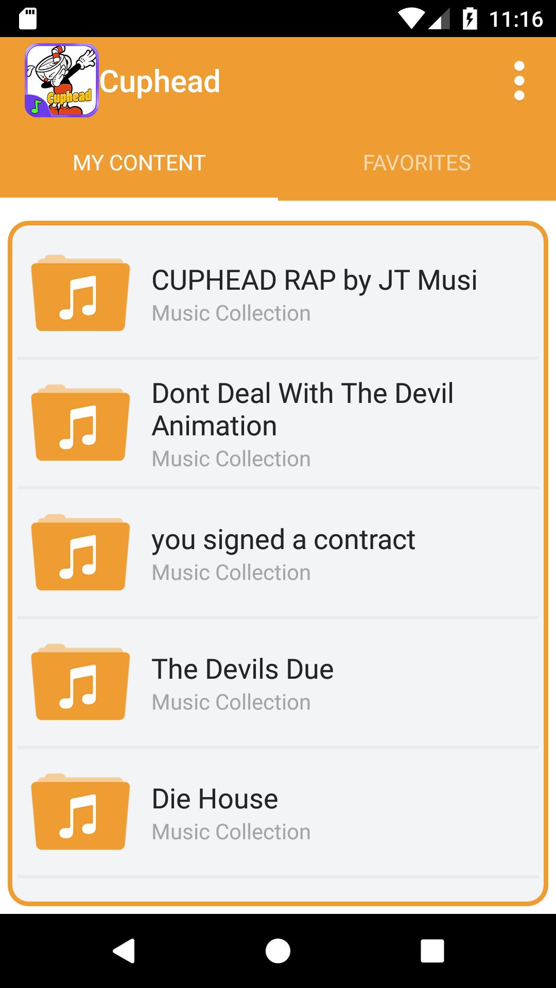 Cuphead Lyrics Full Music For Android Apk Download