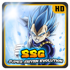 Vegeta SSG Super Saiyan Evolution Wallpaper icon