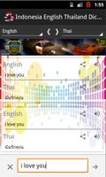 Thai English INA Dictionary Plakat