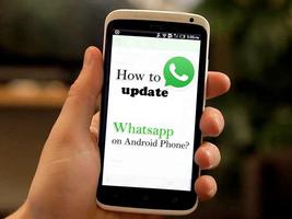 How to update for WhatsApp پوسٹر