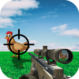 Chicken Hunt FPS Shooter:Angry Farm Rooster Hunter icône