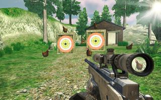 Chicken Hunt FPS Shooter:Angry Farm Rooster Hunter capture d'écran 1