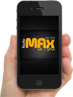 RADIO MAX 88.3 FM LA PLATA الملصق