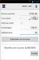 Luxembourg salary calculator poster