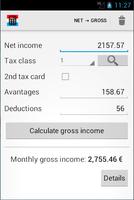 Calcul salaire Luxembourg capture d'écran 3