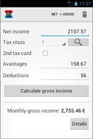 Luxembourg salary calculator screenshot 3