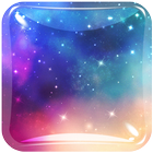 آیکون‌ Galaxy Live Wallpaper HD Free