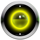 poweramp skin yellow 3d icon
