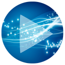 Poweramp Skin Sphere Blue APK