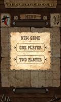 Wild West Checkers Free captura de pantalla 2