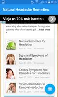 Natural Headache Remedies ภาพหน้าจอ 1