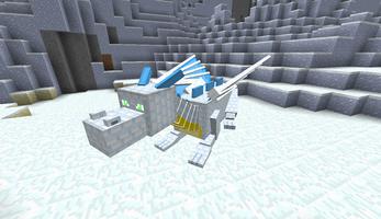 Poster Dragon Mounts Mod for MCPE