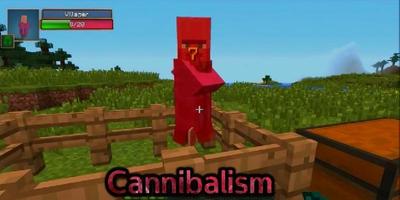 Cannibalism Mod for Minecraft 截圖 2