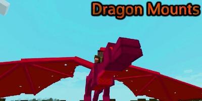 Dragon Mounts Mod for Minecraft Affiche