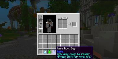 LootBags Mod for Minecraft Affiche