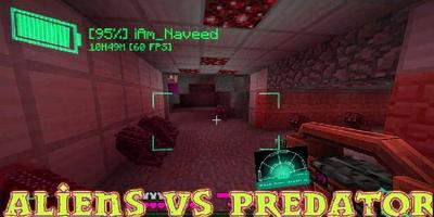 Mod Aliens vs Predator Minecraft Affiche