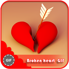 Broken Heart GIF icon