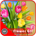 Flower Gif icono