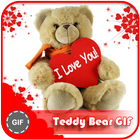 Teddy Bear GIF أيقونة