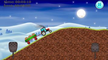 Tractor Hill Climb Racing Affiche