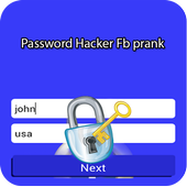 Password Hacker Fb (Prank) آئیکن