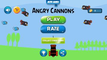 Angry Cannons Affiche