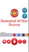 Basketball All Star Bounce Plakat