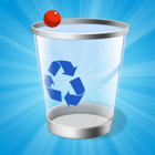 Red Ball Trash icon