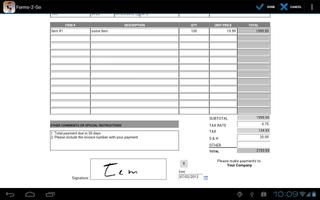 Forms-2-Go HD ภาพหน้าจอ 2