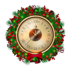 Christmas Clocks Wallpaper simgesi