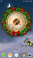 Christmas Clocks Wallpaper Poster