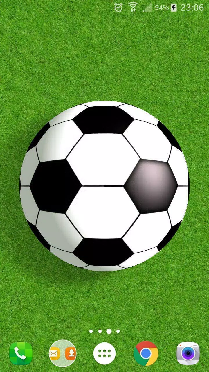 Football 3D para Android baixar grátis. O papel de parede animado Futebol  3D de Android.