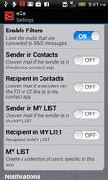 Email To SMS (Text) Lite ảnh chụp màn hình 1