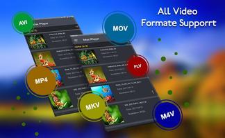 Max HD Video Player - X Video 2018 الملصق