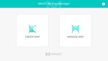 MAXST AR Map Manager poster