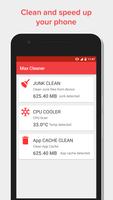 Max Phone Cleaner - Clean up junk & Cool Processor Poster