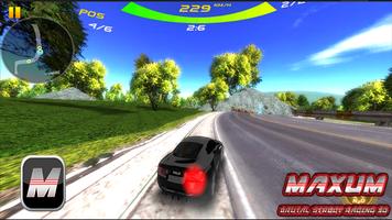Maxum Brutal Street Racing 3D screenshot 2