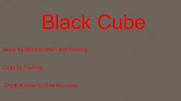 Black Cube story plakat