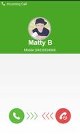 A Call From MattyB Prank Plakat