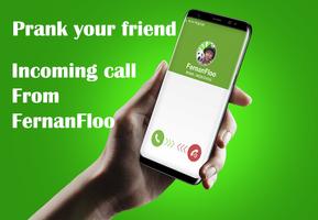 Fake Call FernanFloo Prank 海报